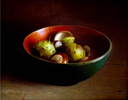 Vergroting van schilderij 'Kastanjes b'