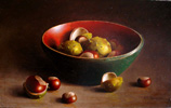 Vergroting van schilderij 'Kastanjes c'